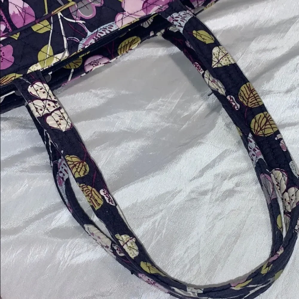 Vera Bradley Purple Floral Satchel